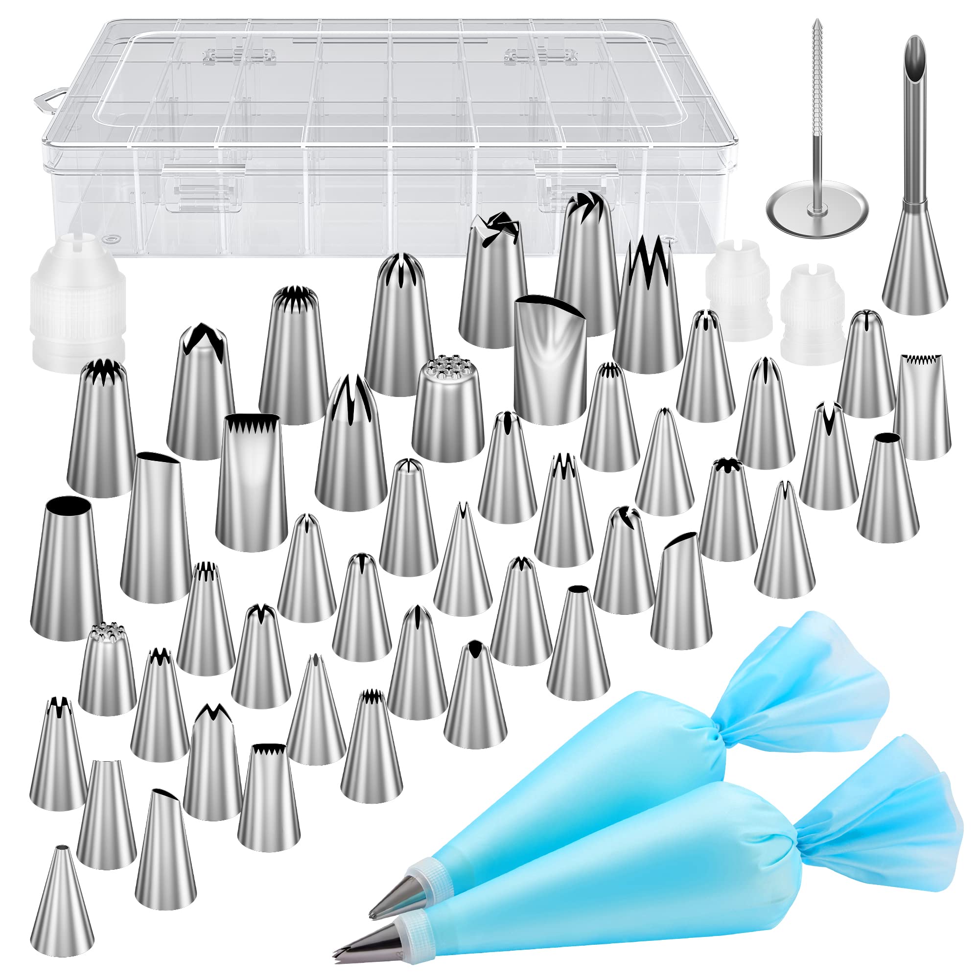 Kootek set de boquillas y mangas 54 en 1 para decorar pasteles