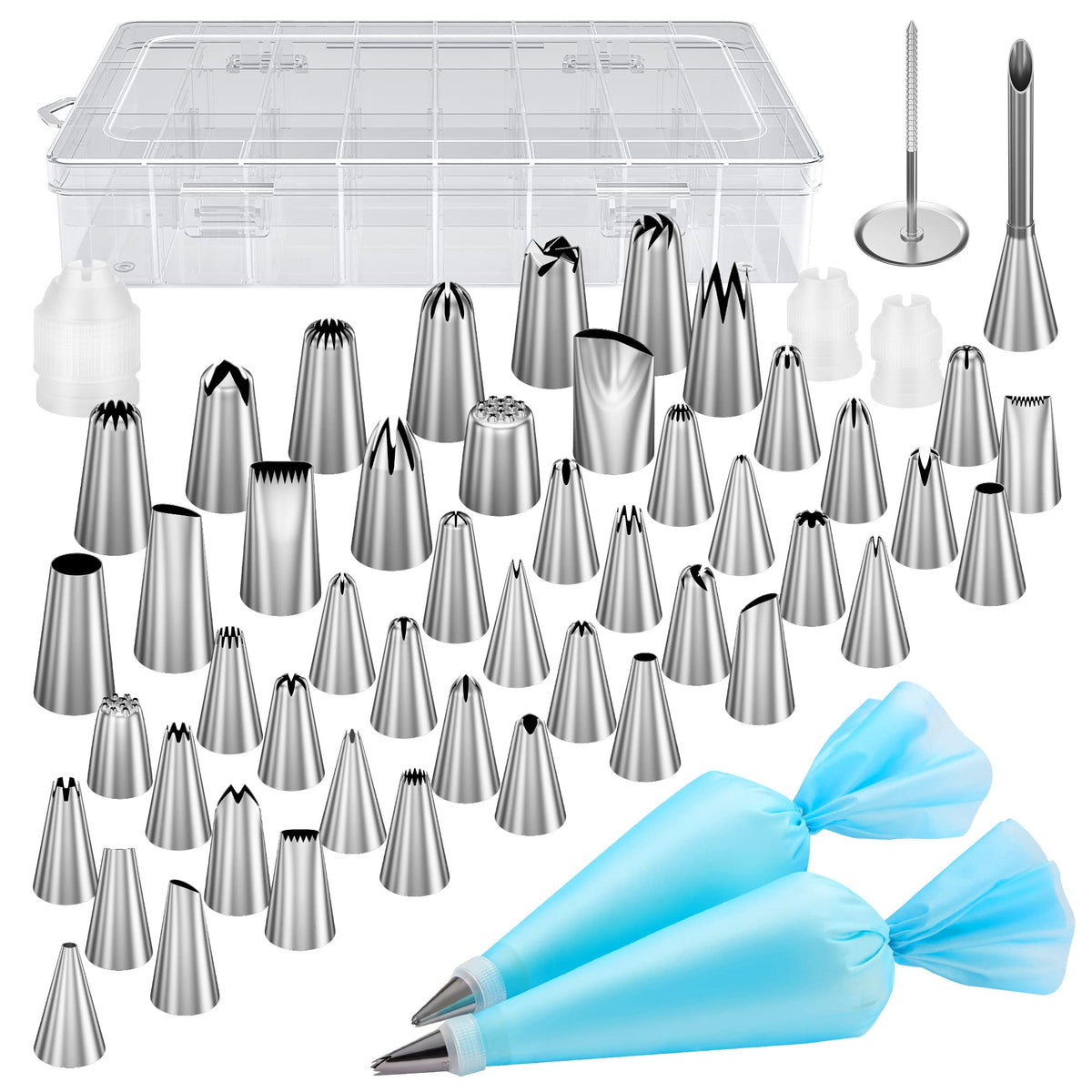 Kootek set de boquillas y mangas 54 en 1 para decorar pasteles