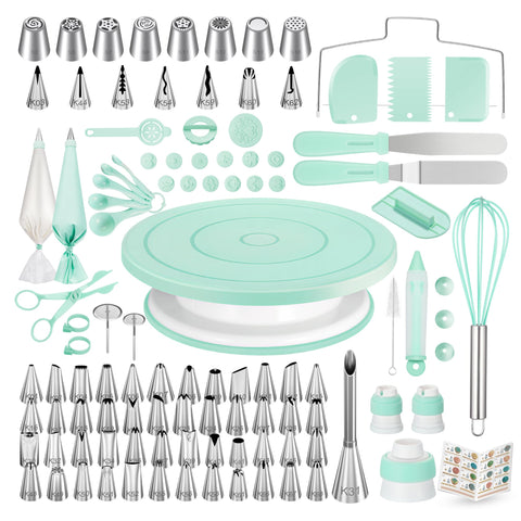 Kootek torta giratoria 360° para decorar con movimientos suaves y resultados precisos.