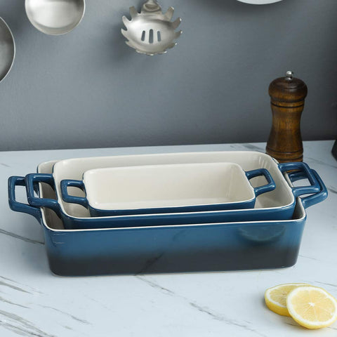 KOOV bandeja rectangular 10x7,2 pulgadas ideal para porciones pequeñas.