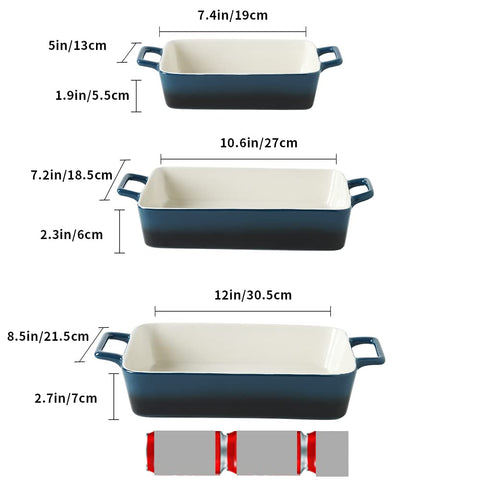 KOOV bandeja rectangular 7x5 pulgadas perfecta para porciones o aperitivos.