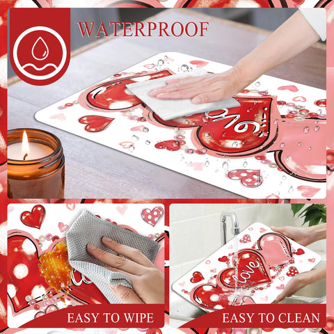 KOPOOEOE diseño amor con corazones para bodas y festividades