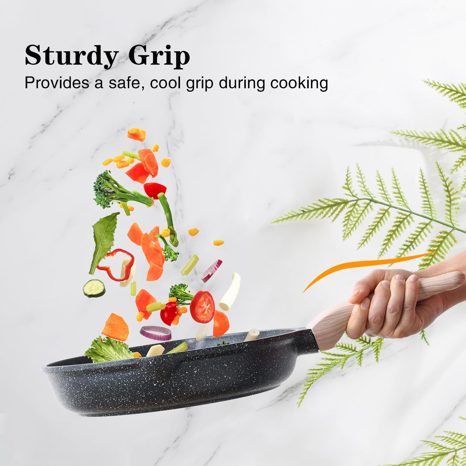 Kordisen sartén compatible con inducción, funciona en todas las cocinas.