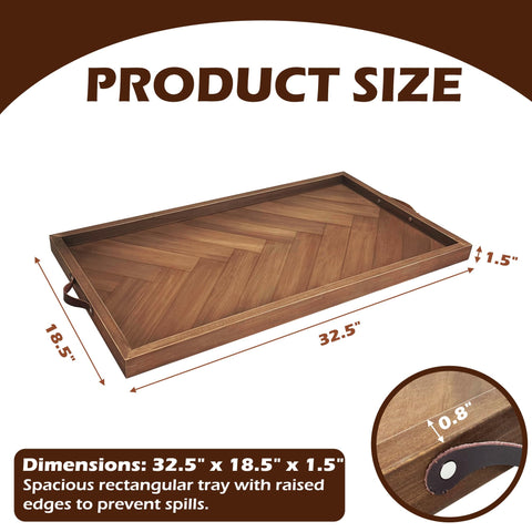 Detalle del patrón herringbone en la madera de Koretech
