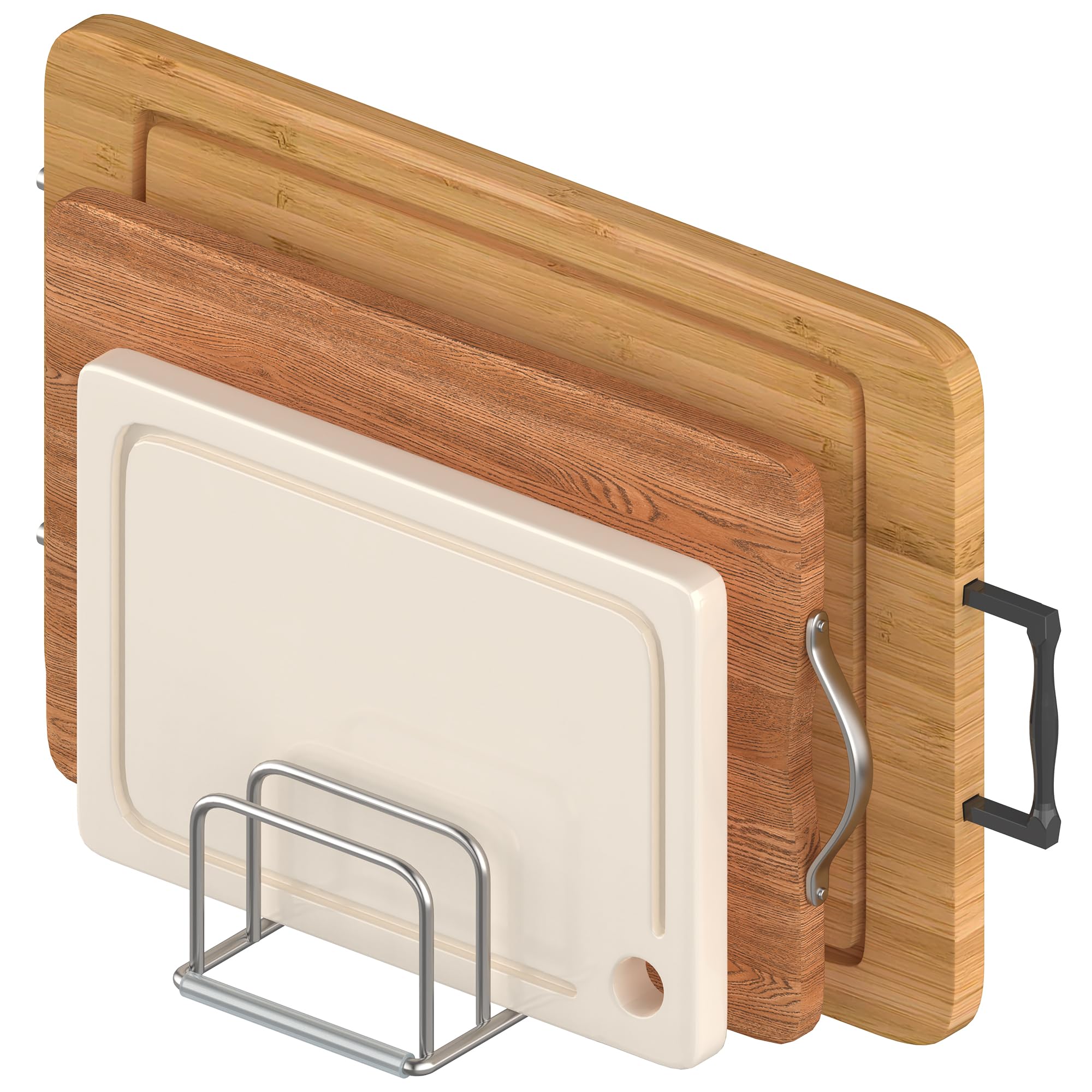 Organizador KORRTFID para bandejas y utensilios en la cocina
