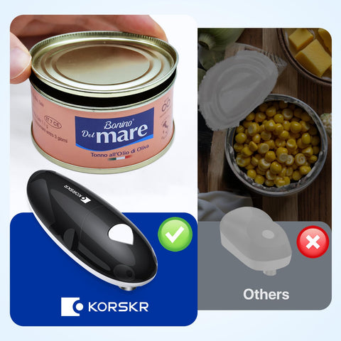 Korskr abrelatas eléctrico, regalo práctico para cocina.
