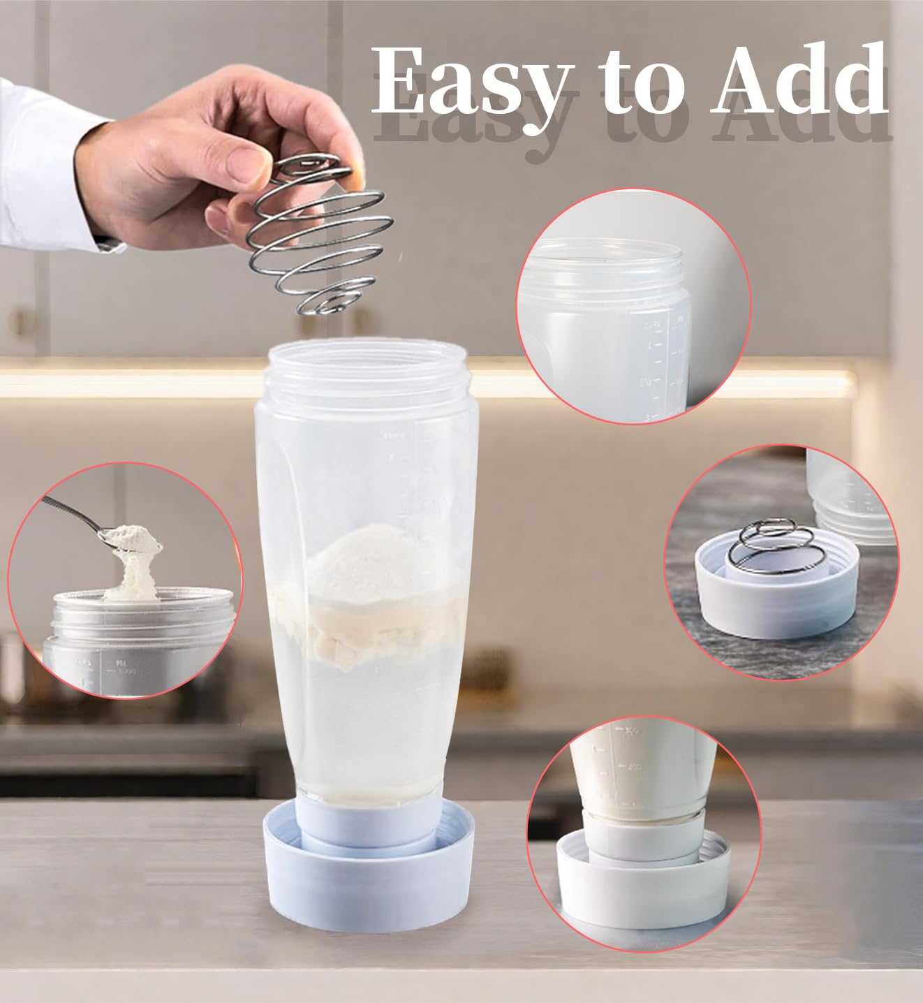 Korvanta marcas de medida para recetas con proporciones exactas