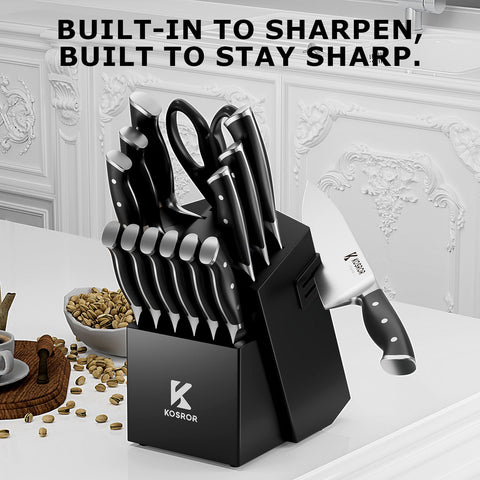 Kosror ShadowCraft santoku 7 pulgadas: versatilidad para verduras, carnes y alimentos difíciles.