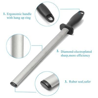 Kota Japan afilador diamante varilla, diseño compacto para uso doméstico diario