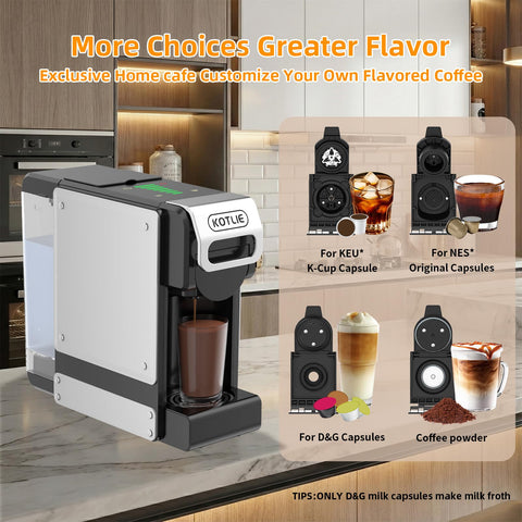 KOTLIE cápsulas Nespresso Original compatibles para espresso