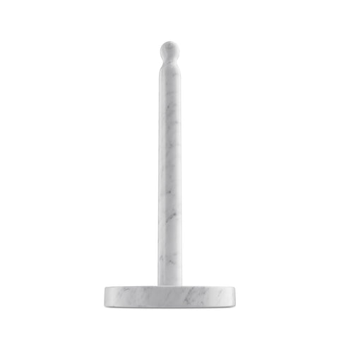 Portarrollos Koville de papel Carrara sobre encimera, diseño elegante para la cocina.