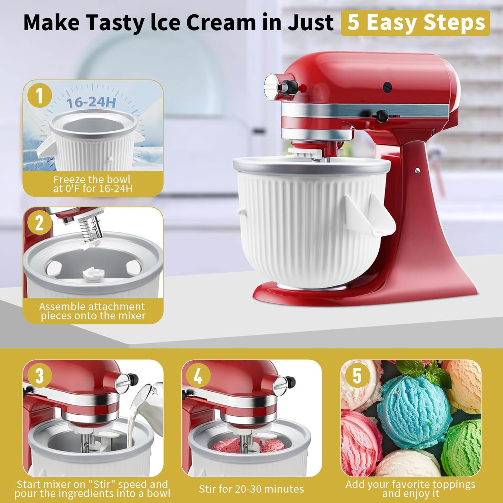 KOYOEY dasher y transmisión, sistema de batido para textura uniforme.