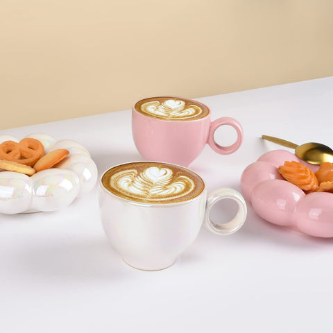 Taza cerámica para desayuno u oficina, uso diario recomendado.