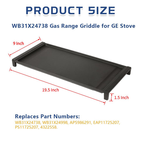 KOZHOM WB31X24738 superficie esmaltada mate para dorar y sellar alimentos.