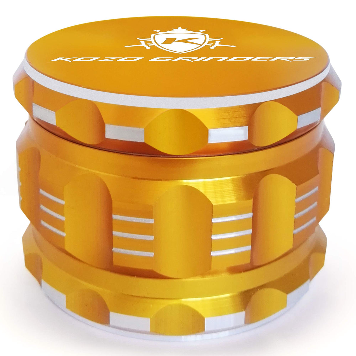 KOZO molinillo 2,5 pulgadas con tapa magnética para molienda rápida