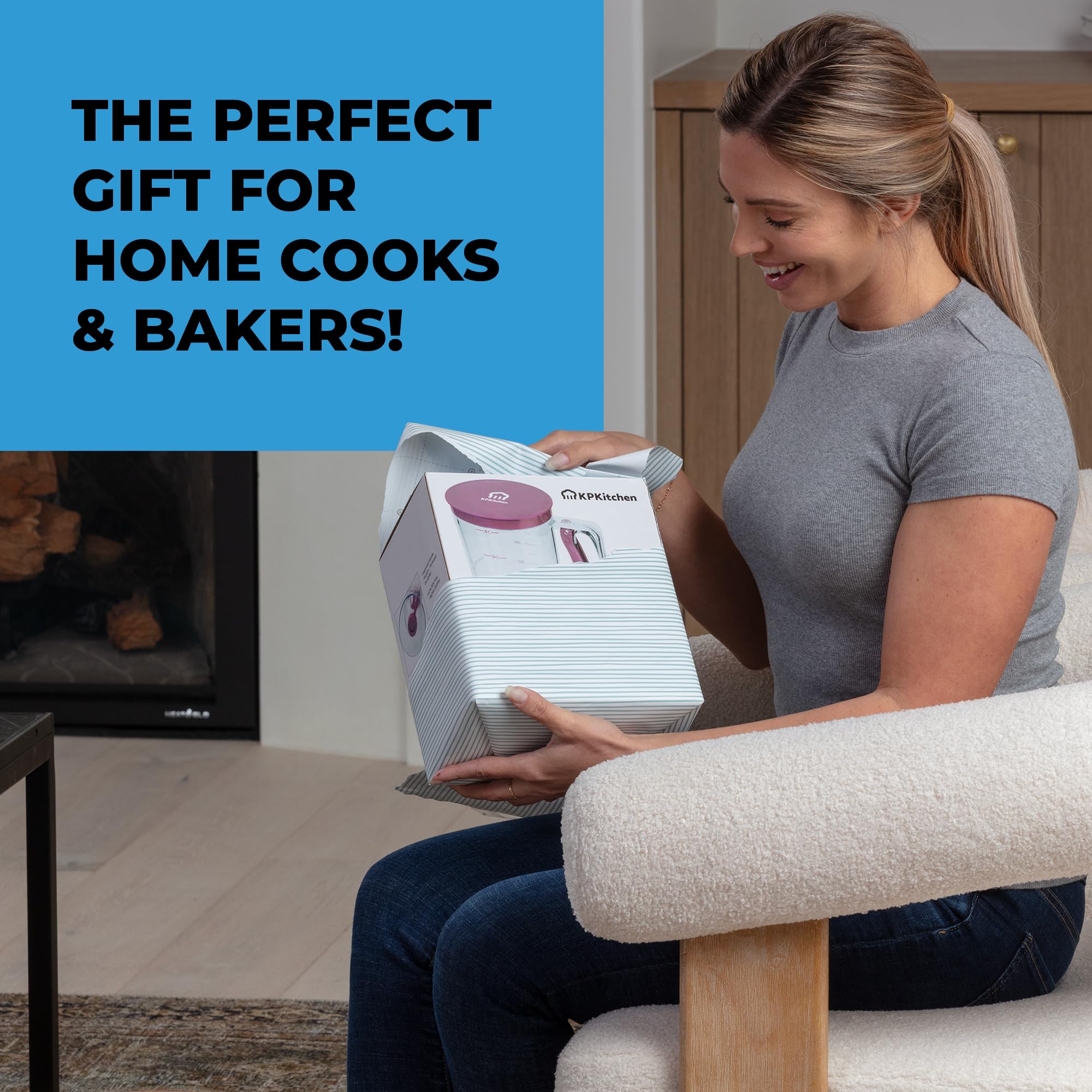KPKitchen dispensador de masa para panqueques versátil para waffles crepes muffins