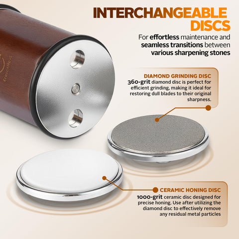 Diseño compacto y portable, sin cables ni baterías.