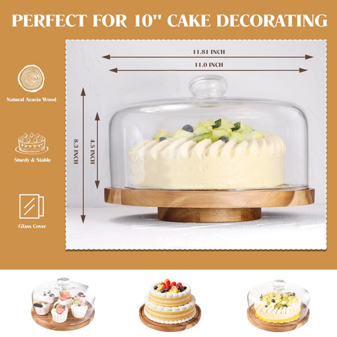 Krbnk domo cristal 90 grados protege decoraciones delicadas en la presentación