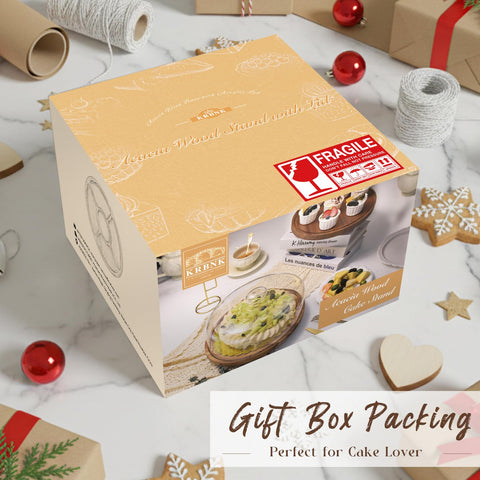 Krbnk caja regalo elegante, ideal como detalle para bodas o eventos.