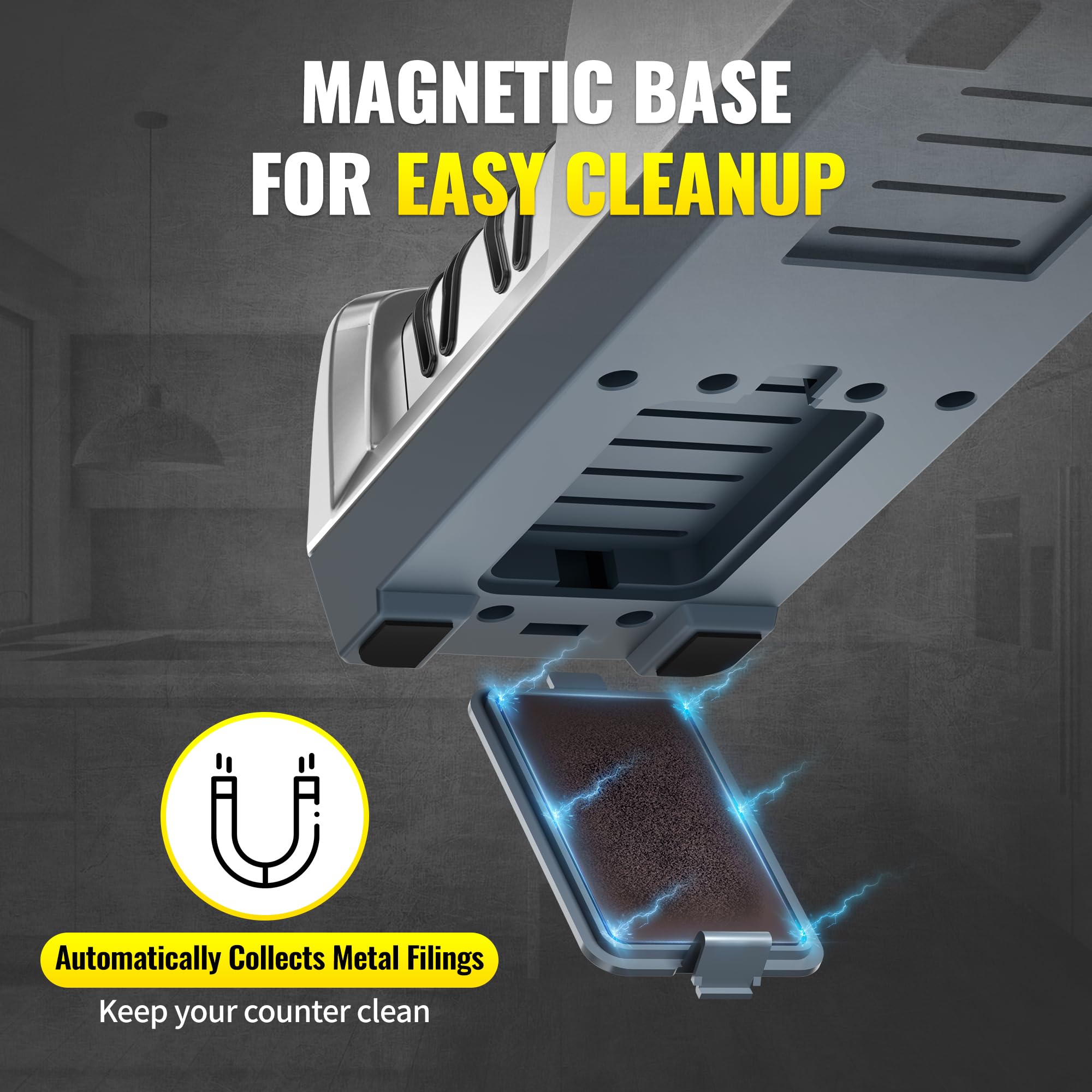 Afilado a 15° con EdgeSelect para cortes más precisos en casa.