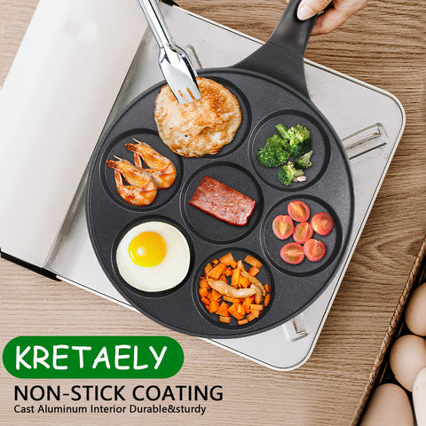KRETAELY mango ergonómico para voltear con precisión.