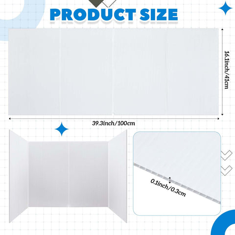 Protector Kritkin de salpicaduras plegable para vidrio facilita almacenamiento.
