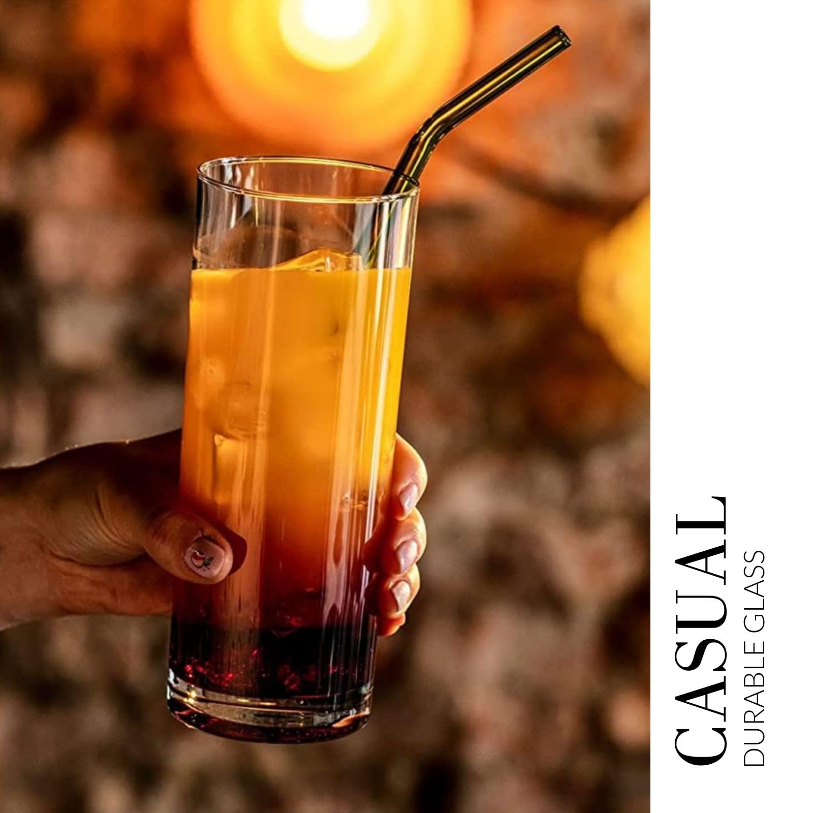 Capacidad de 500 ml en vaso alto Krosno Balance