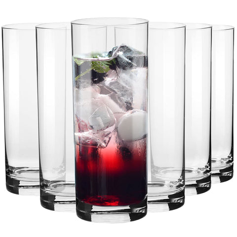 Vaso alto Krosno Balance para agua, cómodo y elegante