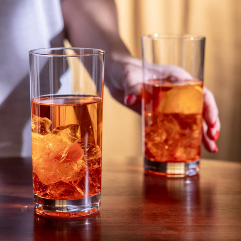 Krosno vaso highball de 350 ml, ideal para refrescos y cócteles