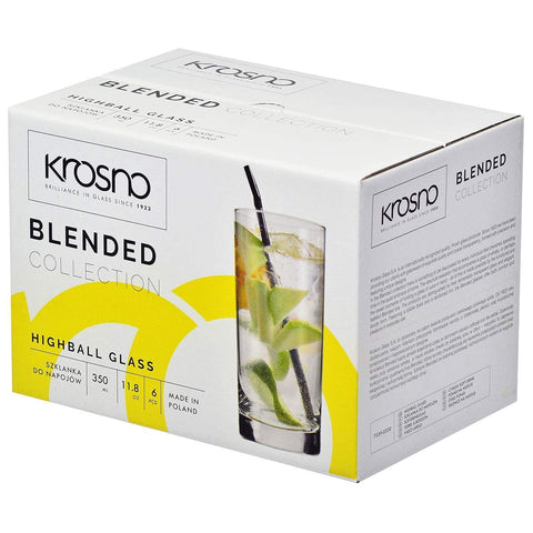 Krosno alta resistencia: lavavajillas apto para vasos highball