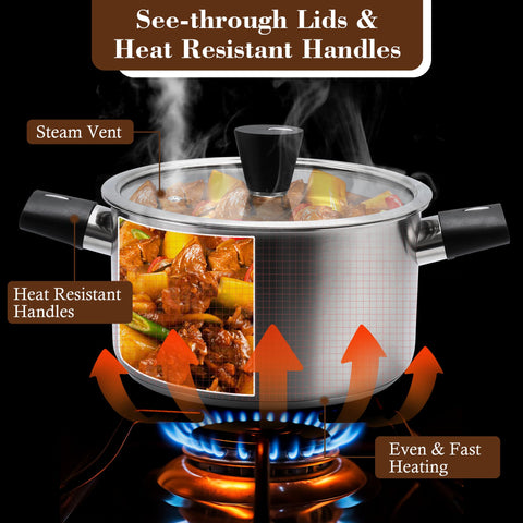 KroWallu olla 5.5 litros: guisos abundantes y acompañamientos para toda la mesa