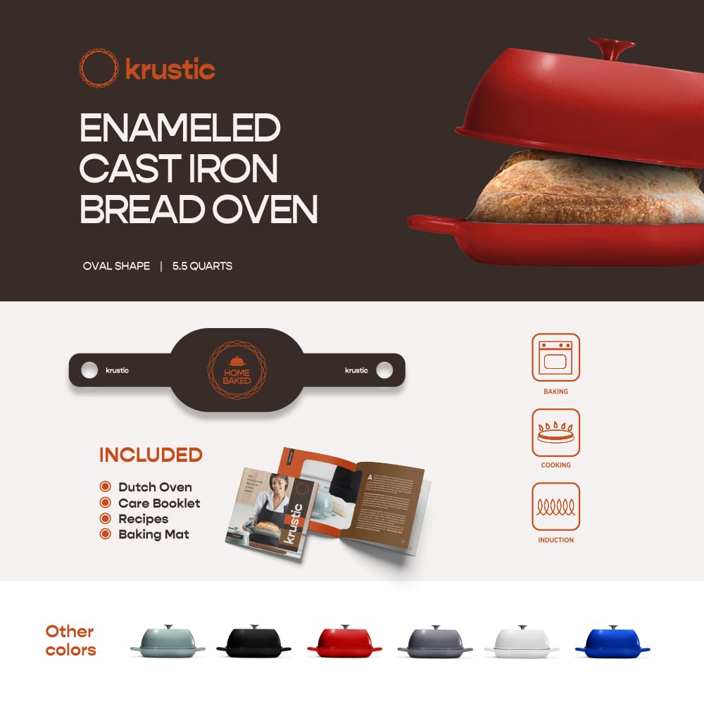 Krustic mango ergonómico ofrece agarre seguro al manipular la olla caliente.