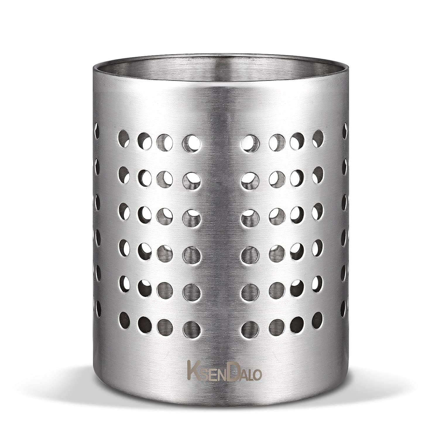 KSENDALO porta-utensilios de acero inoxidable para encimera, mantiene utensilios al alcance.