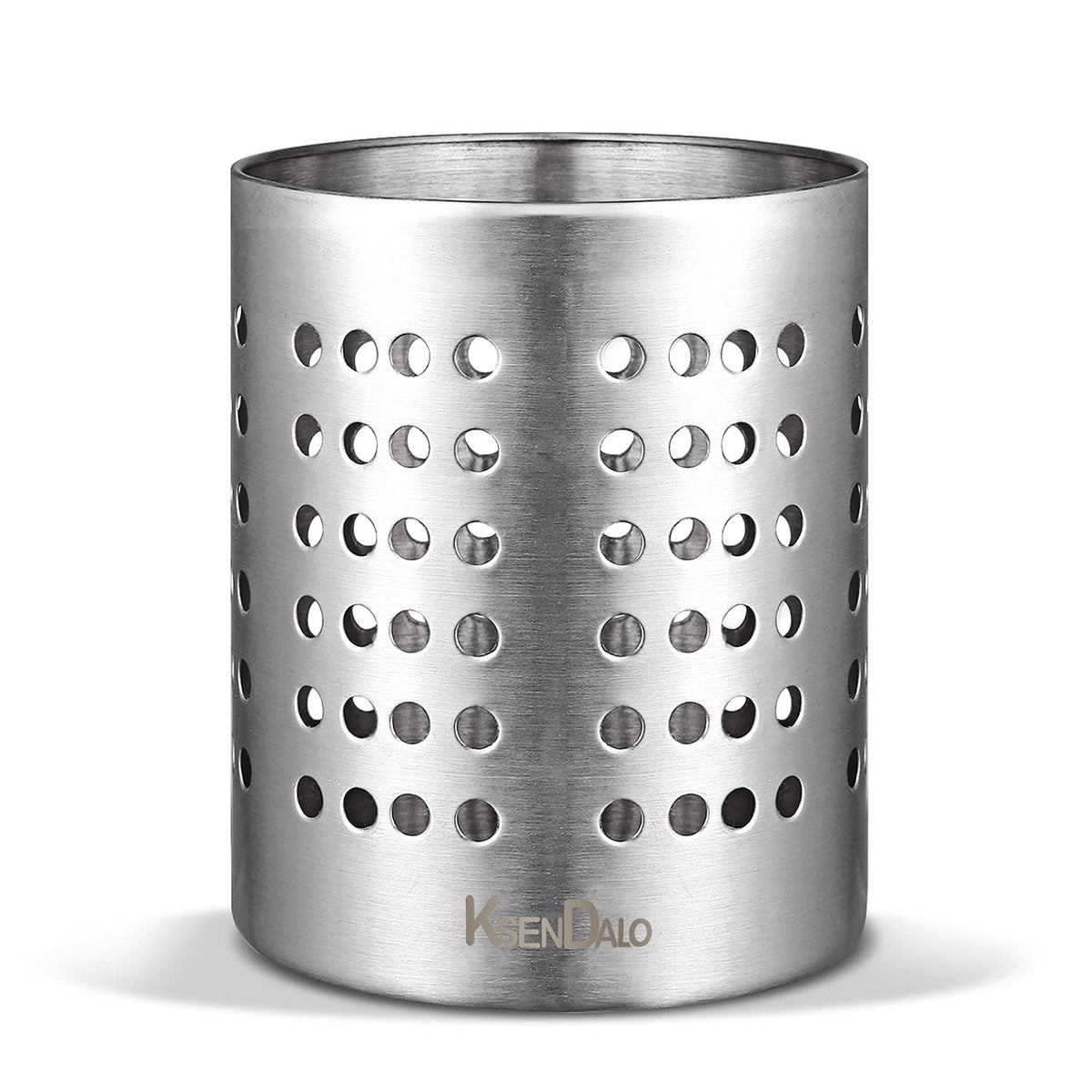 KSENDALO porta-utensilios de acero inoxidable para encimera, mantiene utensilios al alcance.
