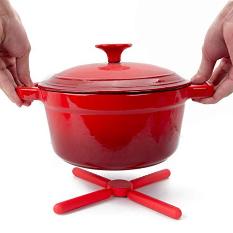 KSENDALO salvamanteles ecológicos, resistentes al calor; ideal para sartenes sobre la mesa.