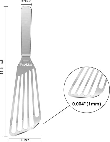 KSENDALO uso universal en cocina funciona con sartenes y parrillas