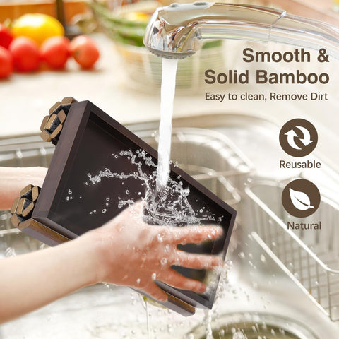Kssiaz bandeja plegable para ahorrar espacio y facilitar la limpieza.