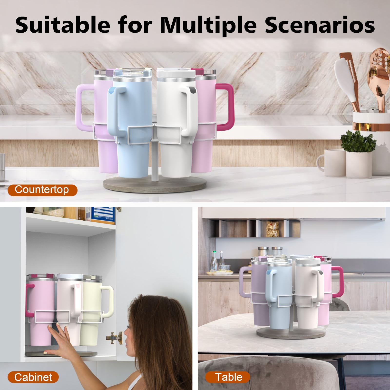Kssiaz diseño práctico para organizar bebidas en cocina y oficina