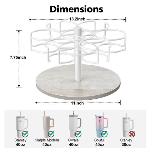 Kssiaz organizador de tazas compatibles con Owala y Simple Modern para ordenar