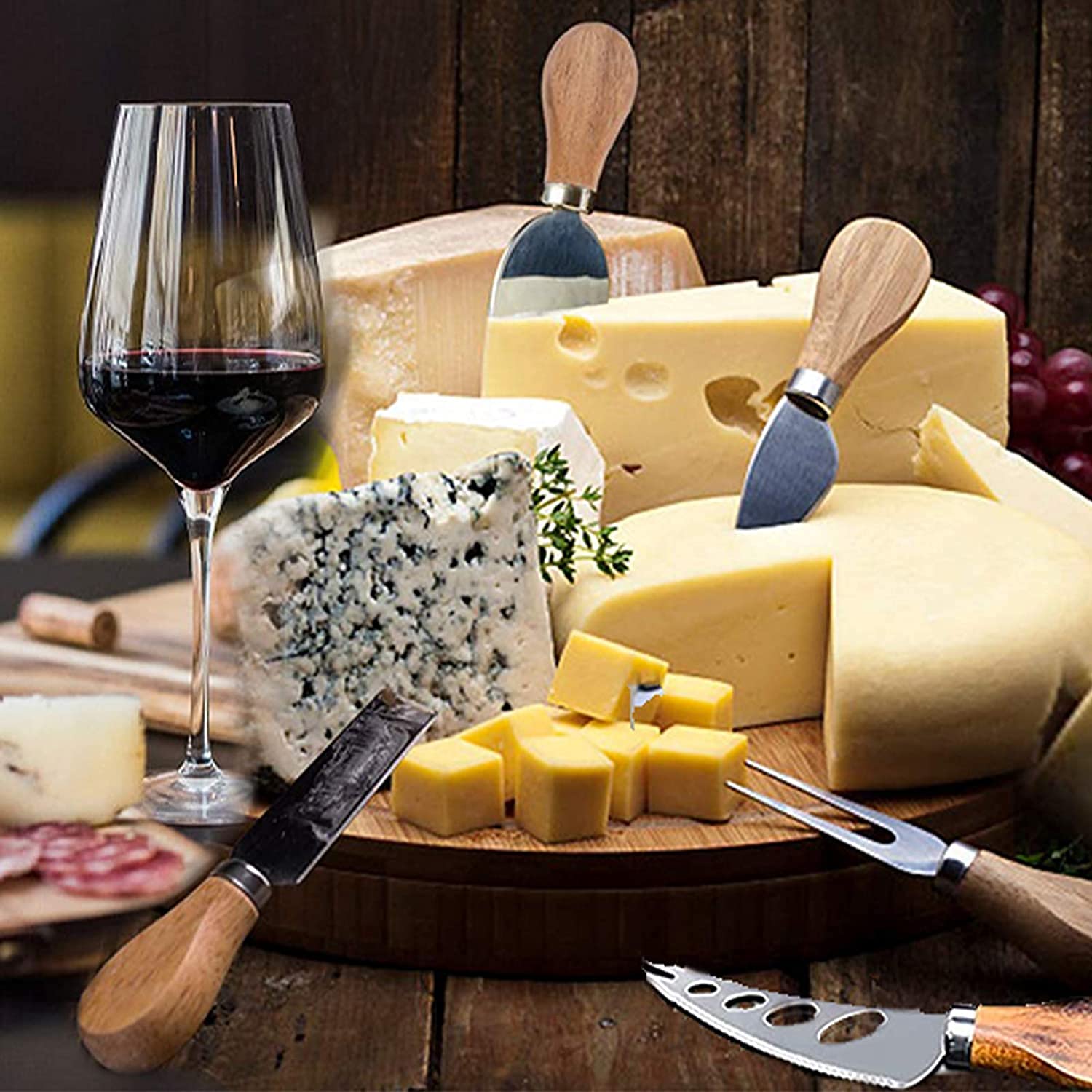 Cuchillo fino KT-GARY para porciones delgadas de queso