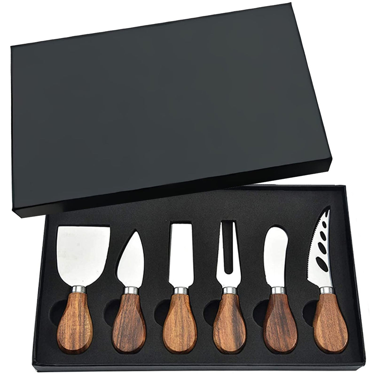 KT-GARY cuchillos para queso: cuchillo prolongado para cortes precisos en tablas