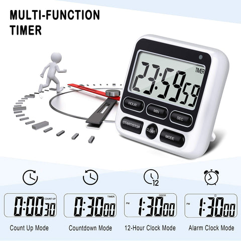 KTKUDY temporizador recuerda la última configuración para ahorrar tiempo.