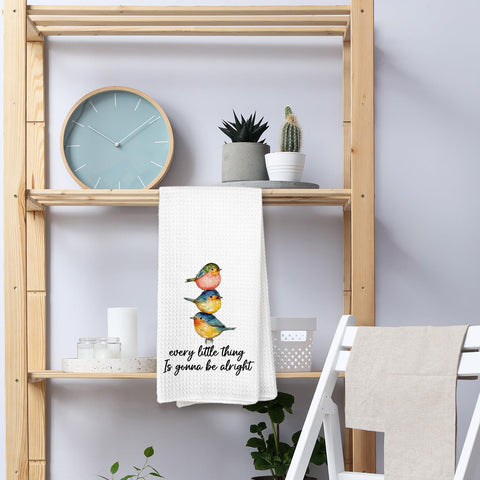 Toalla KTYHD con frases motivadoras para un inicio de día