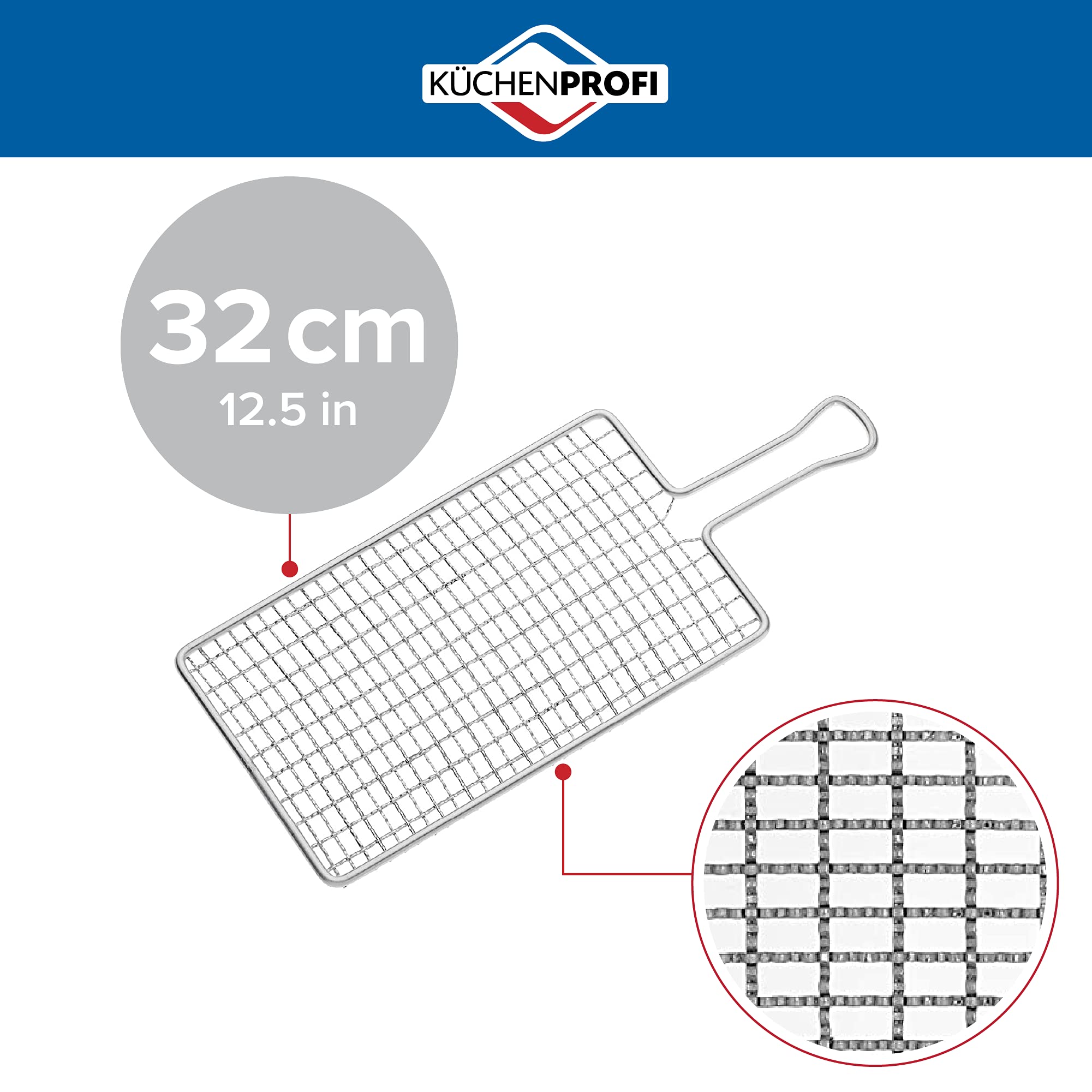 Küchenprofi rallador de zanahorias para ensaladas frescas y verduras crujientes.