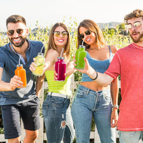 Botellas Kucoele aptas para refrigeración, mantienen bebidas frescas