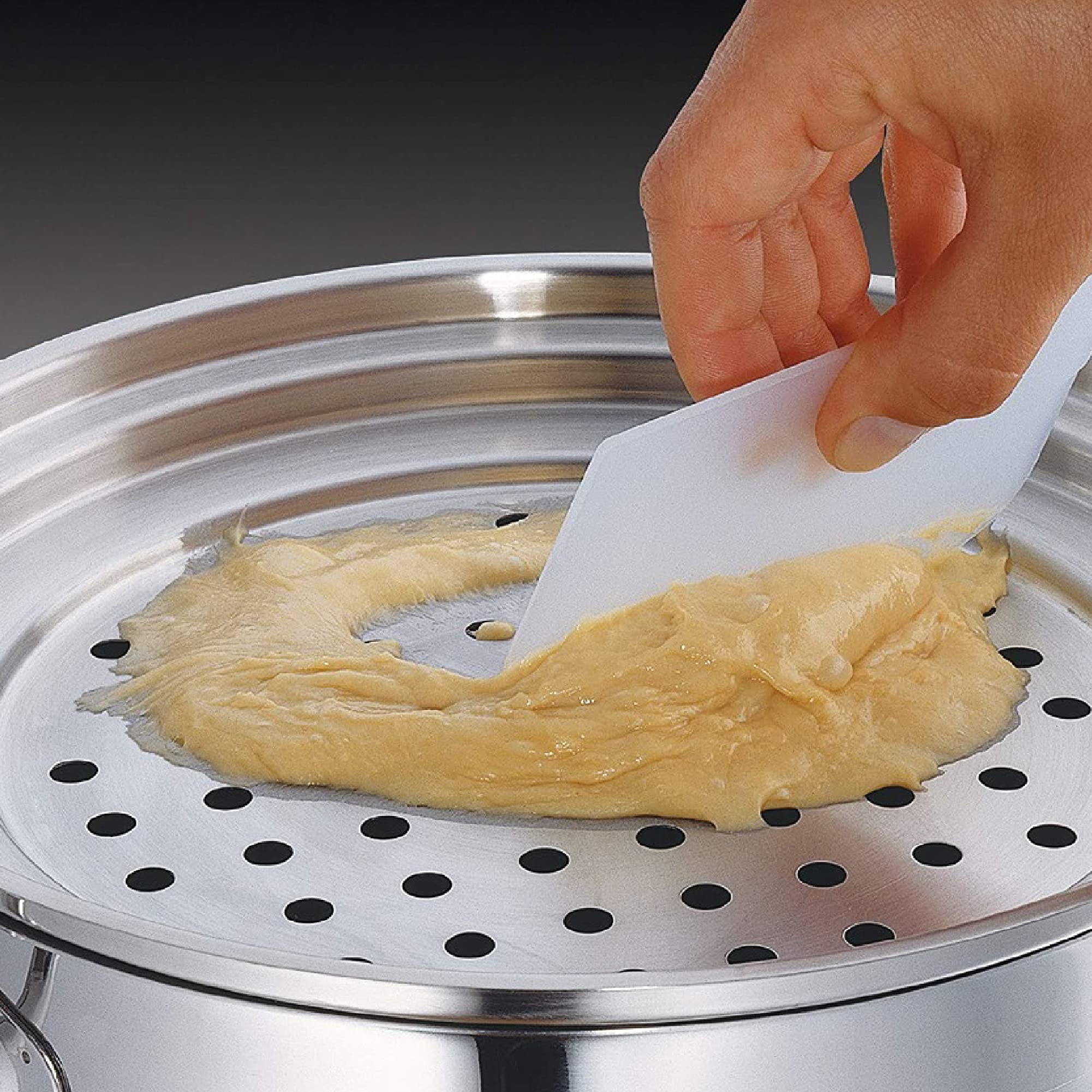 Küchenprofi acero inoxidable para spaetzle, duradero y fácil de limpiar