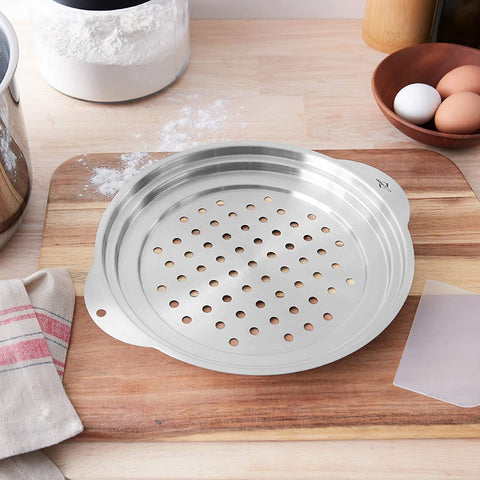 Küchenprofi uso ergonómico: espátula para verter masa en agua hirviendo