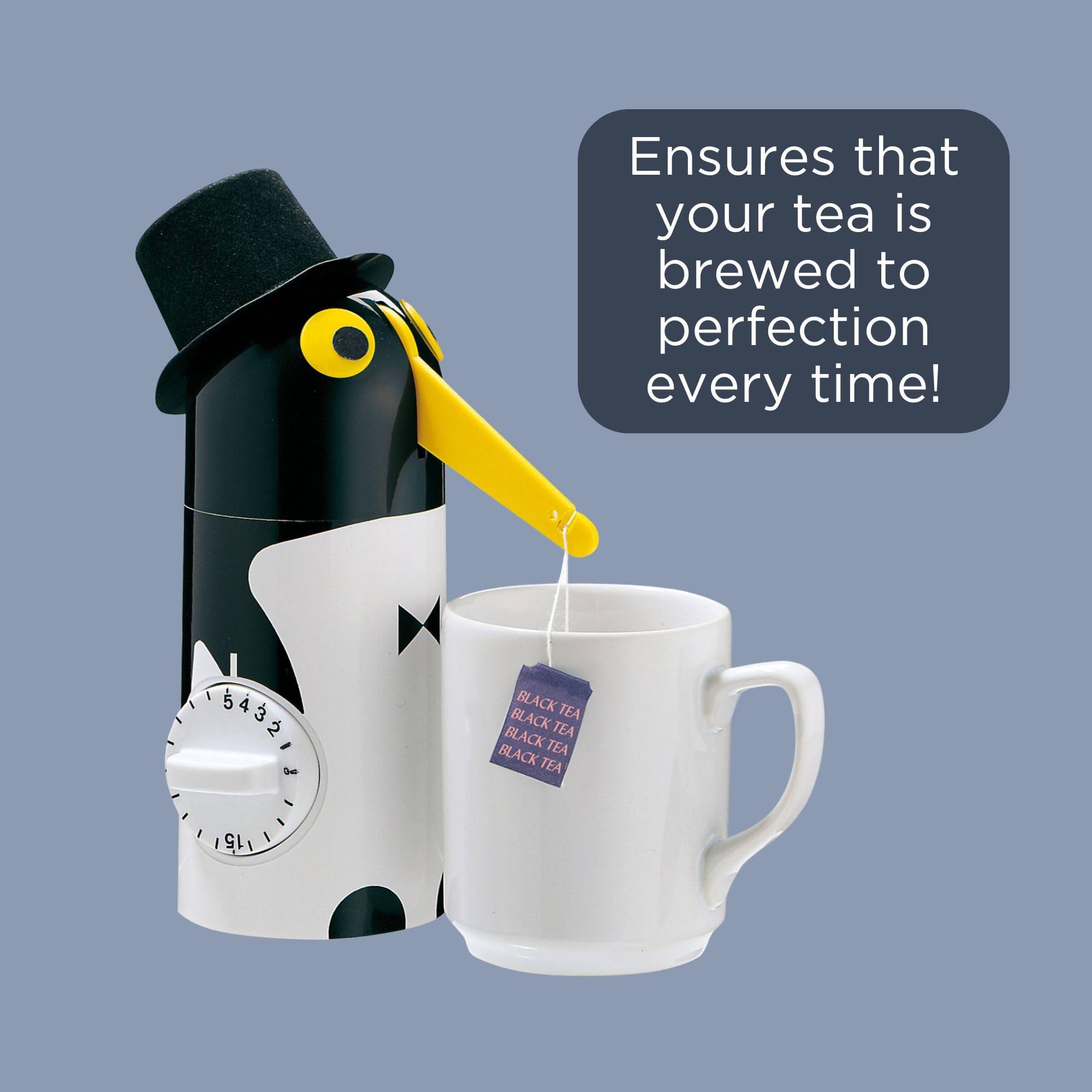 Kuchenprofi Pinguino Tea Boy temporizador para controlar el tiempo de infusion.