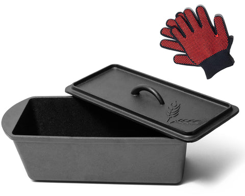 KUHA guantes-termicos-incluidos protegen las manos durante horneado.