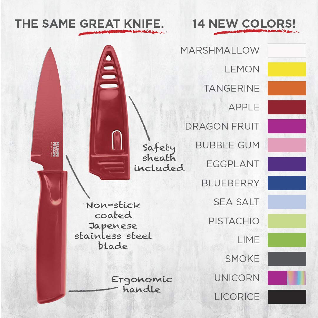 Diseño suizo Colori Kuhn Rikon combina precisión y durabilidad en la cocina.